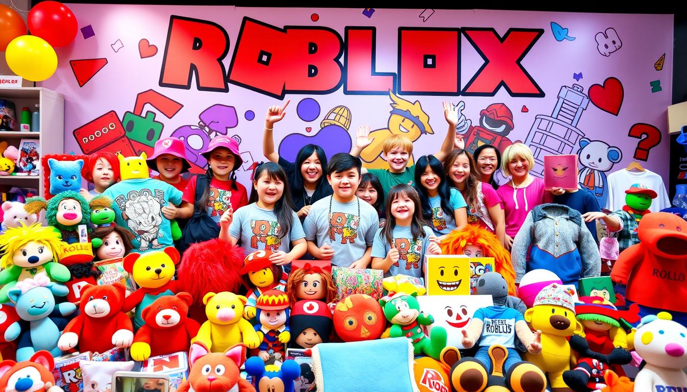 Roblox merch for fans and gamers