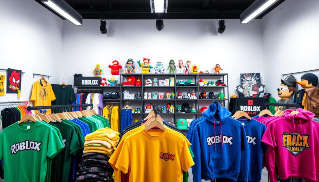 Roblox merchandise introduction