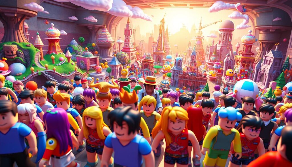 Roblox online gaming experience