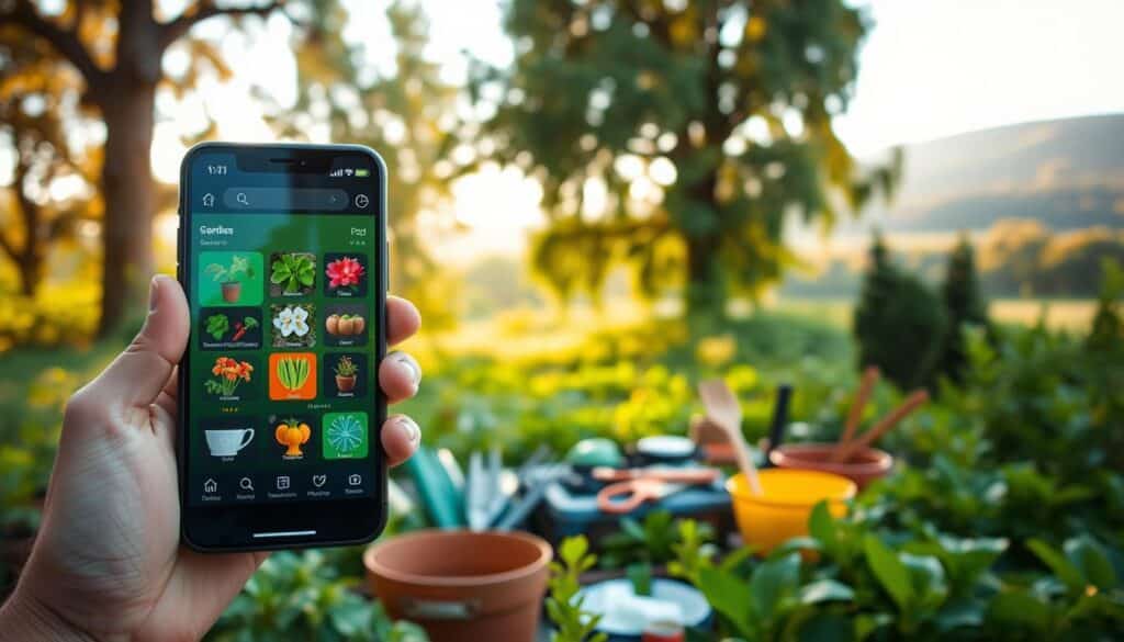 benefits of gardening apps