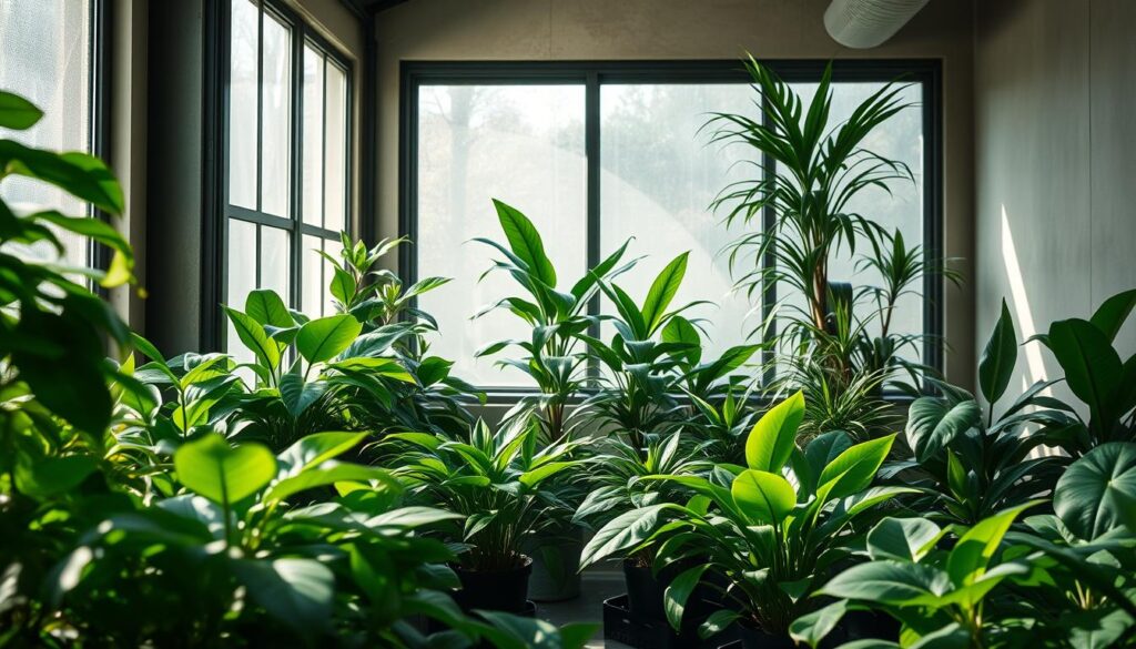 low-light conditions for indoor plants