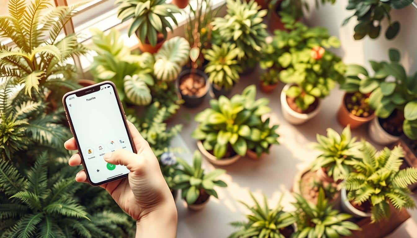 plant care app for healthy indoor gardens