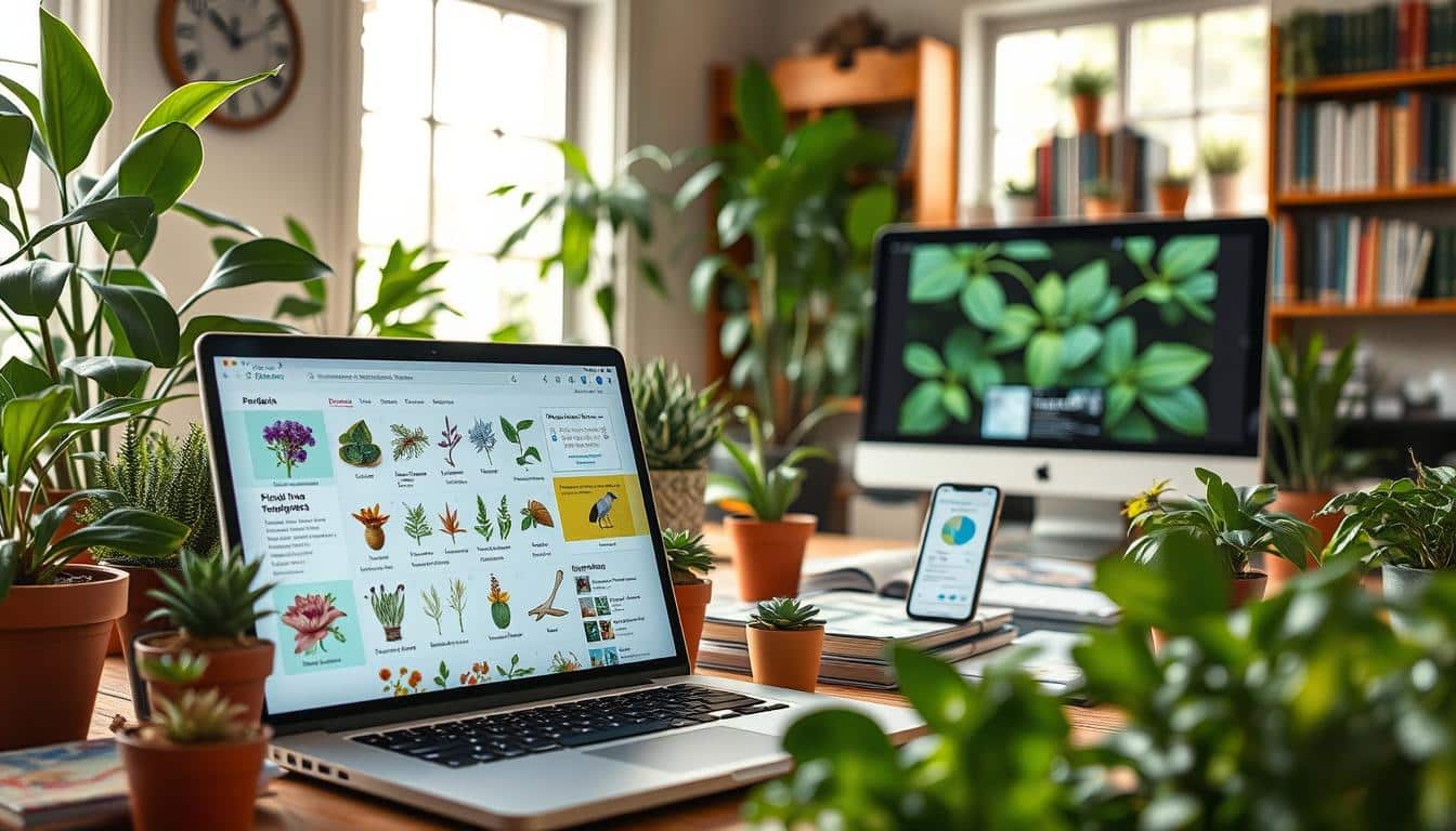 plant identification online resources