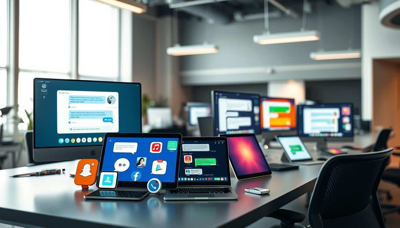 text chat platforms