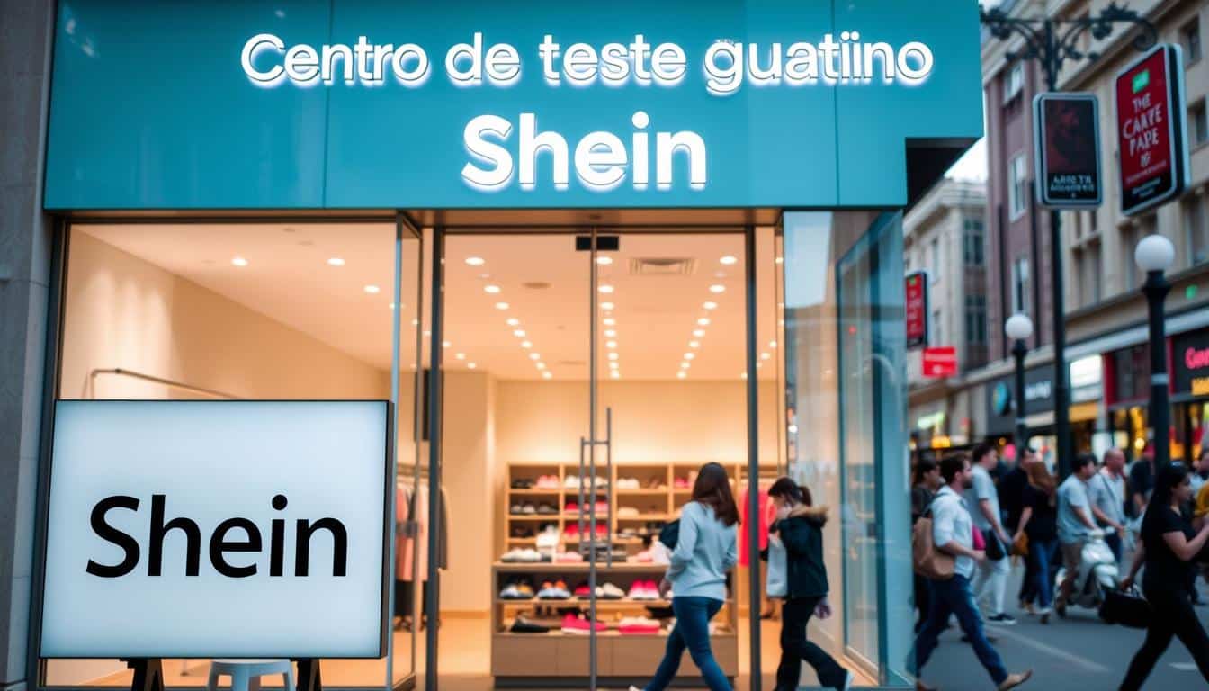 Centro de Teste Gratuito Shein