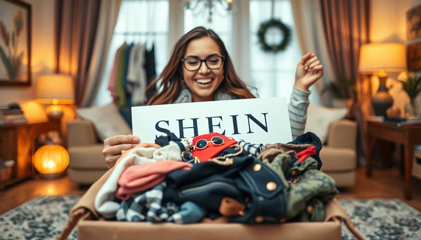 Receber roupas grátis Shein